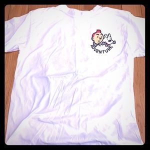 TinTin T-Shirt the Blue Lotus Boys Large Herge